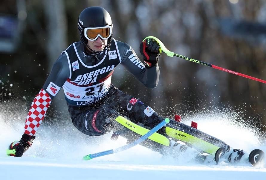 Zagreb: Prva vožnja muškog slaloma Audi FIS Svjetskog skijaškog kupa Snow Queen Trophy