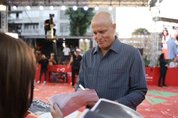 US actor Woody Harrelson receives honorary award at Sarajevo Film Festival