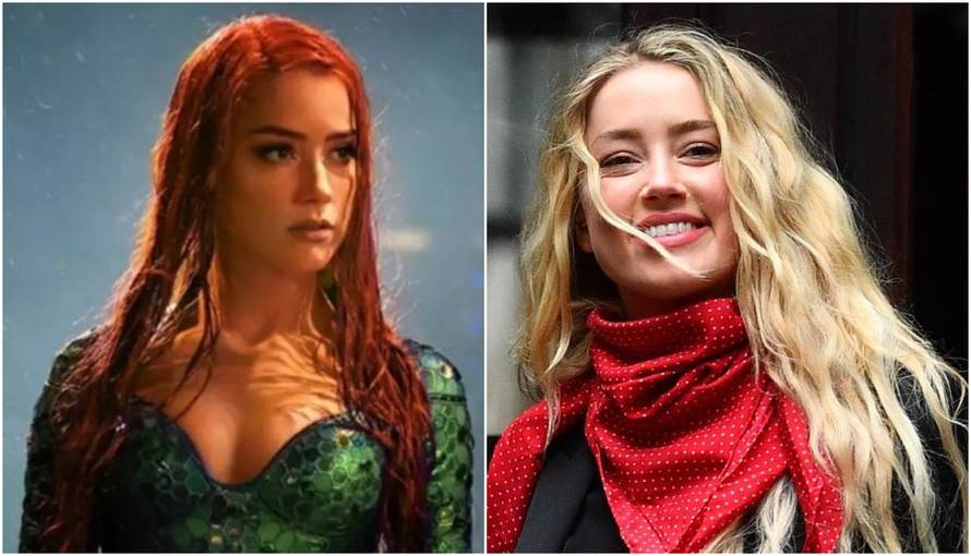 Amber Heard glumit će manje od deset minuta u Aquamanu 2