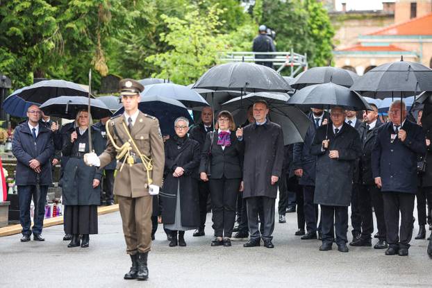 Zagreb: Komemoracija za žrtve Bleiburške tragedije na groblju Mirogoj