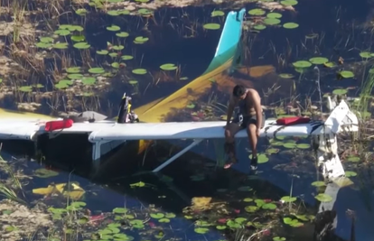 Kakav peh! Manji avion srušio se u močvaru s krokodilima na Floridi, helikopter spasio pilota