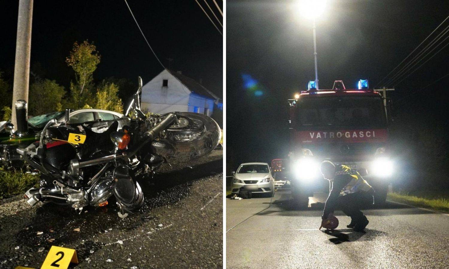 Motorist (49) i supruga (42) na mjestu ostali mrtvi nakon što su naletjeli na srnu i udarili u auto