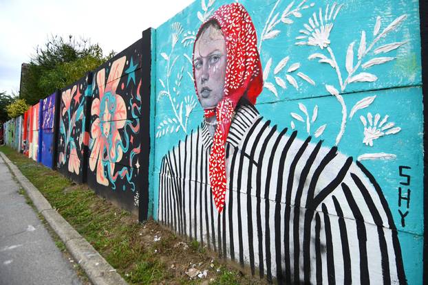 Koprivnica: Gradske površine obogaćene su novim muralima nakon Street Art Festivala
