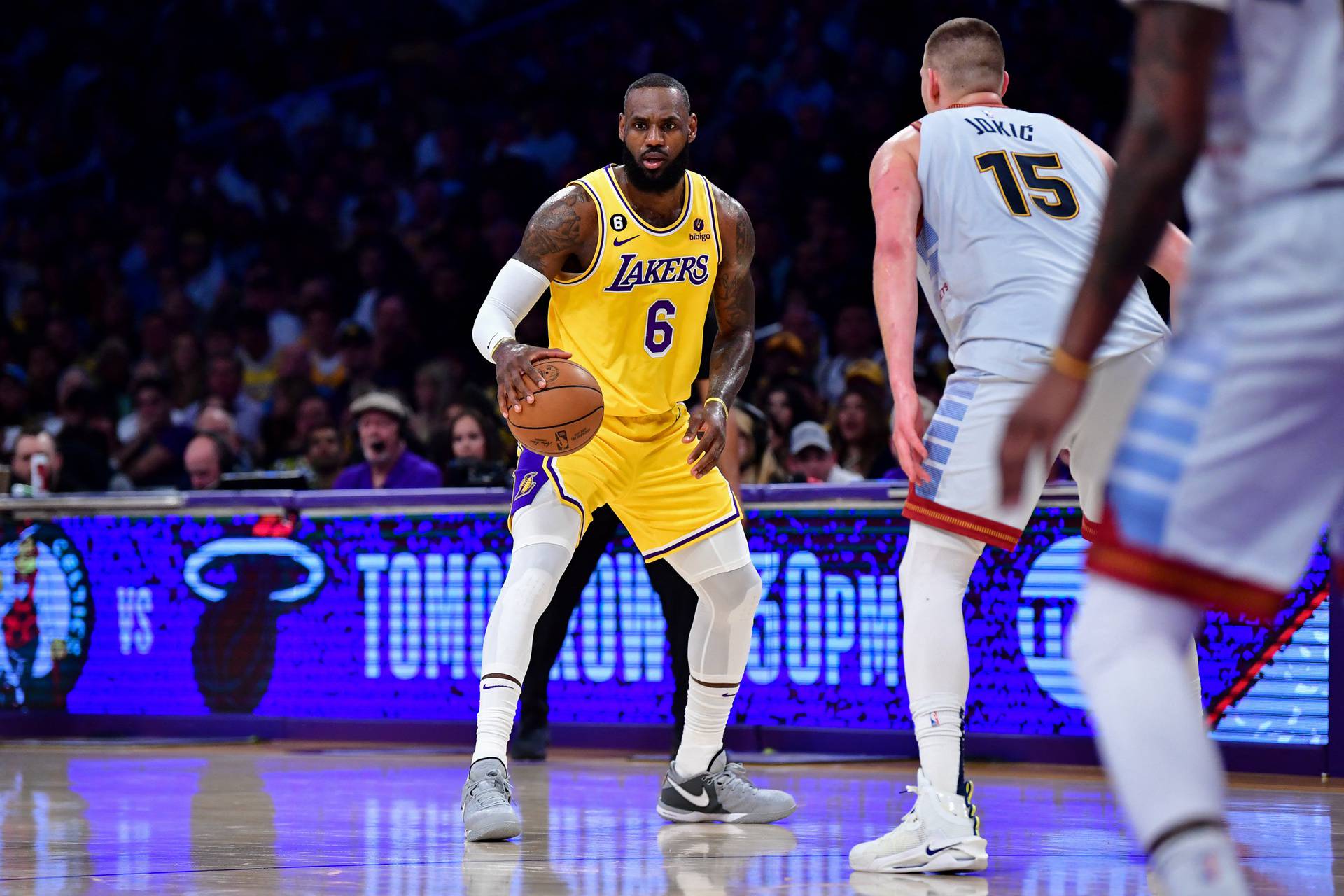 NBA: Playoffs-Denver Nuggets at Los Angeles Lakers