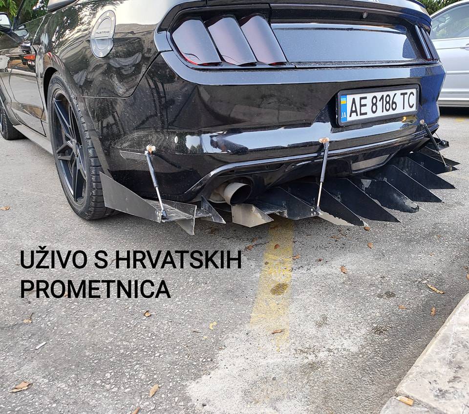 Fotografija iz Splita: Što je ovo, Mad Max s AliExpressa? Čuvajte noge ako ste blizu ovog auta...