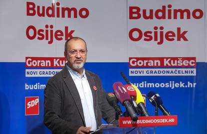 Goran Kušec je kandidat SDP-a za osječkoga gradonačelnika