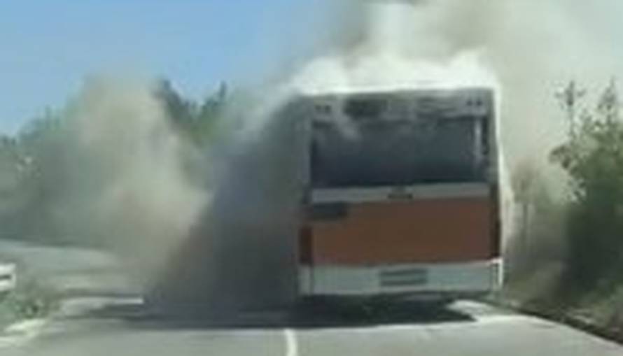 Libertasov autobus planuo je u vožnji: Putnici izašli na vrijeme