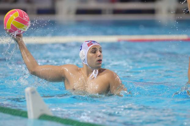 Šibenik: Prijateljska vaterpolska utakmica Hrvatska-Italija