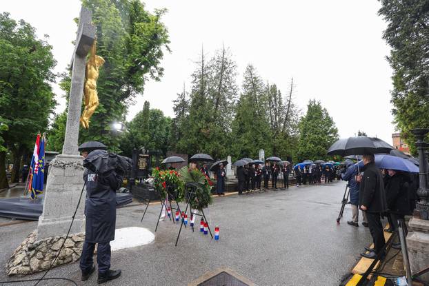 Zagreb: Komemoracija za žrtve Bleiburške tragedije na groblju Mirogoj