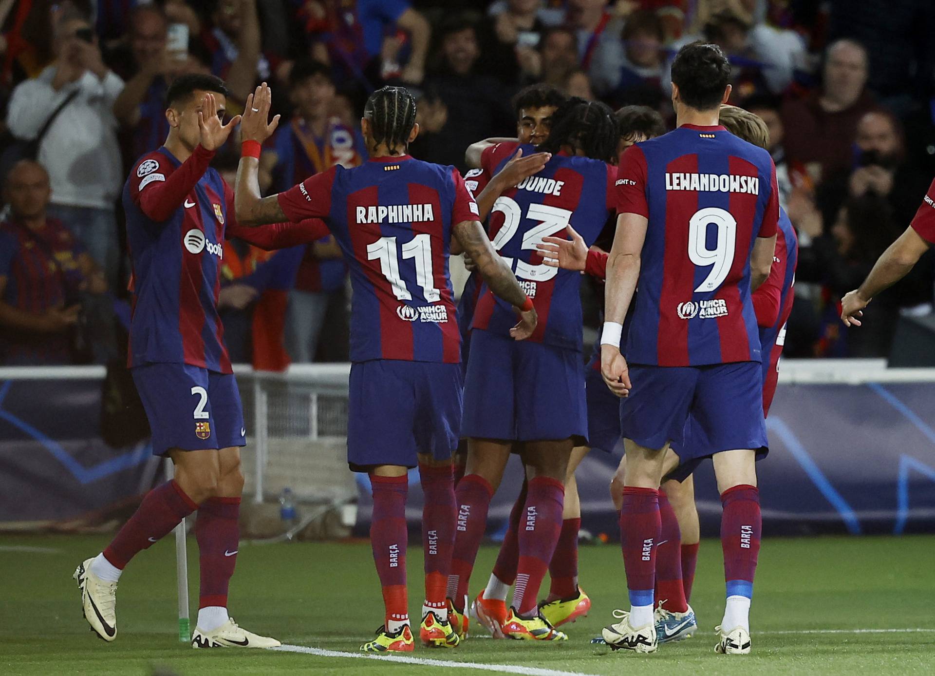 Champions League - Quarter Final - Second Leg - FC Barcelona v Paris St Germain