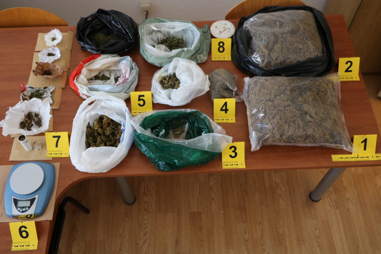 Našli mu skoro tri kg 'trave': Uhićen diler (38) iz Imotskog