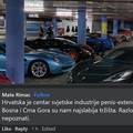 Šala na Fejsu: 'Skupi auti su za one s malim penisom', a Rimac: 'Zato je Hrvatska centar penisa'