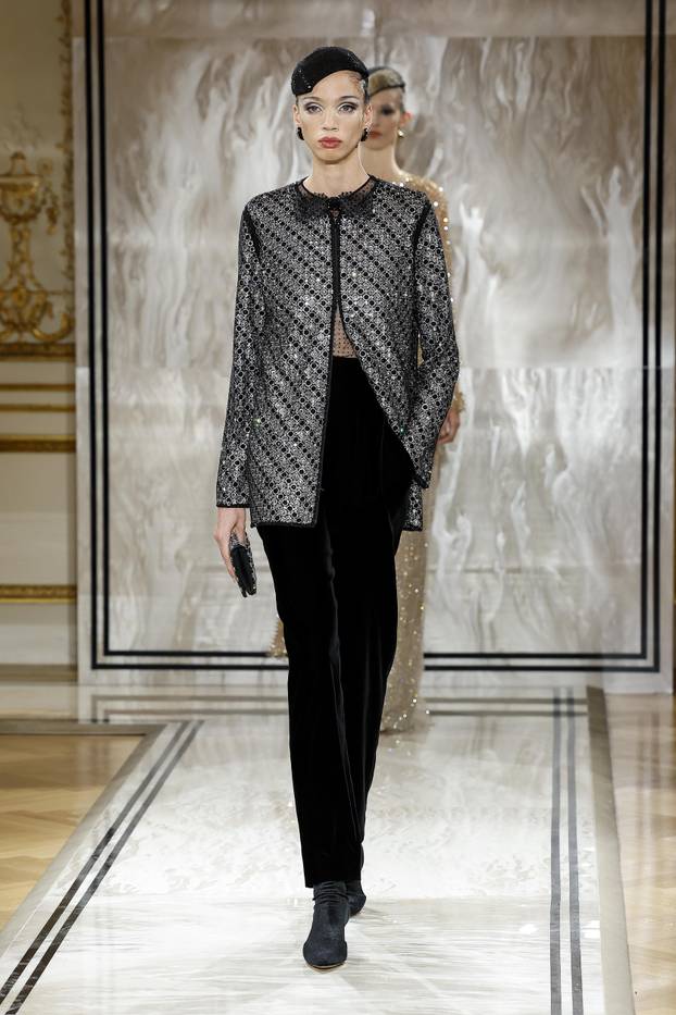 GIORGIO ARMANI PRIVÃ Haute Couture Fall/Winter 2025-2026 Runway during Paris Haute Couture Fashion Week on July 2025 - Paris; France 08/07/2025