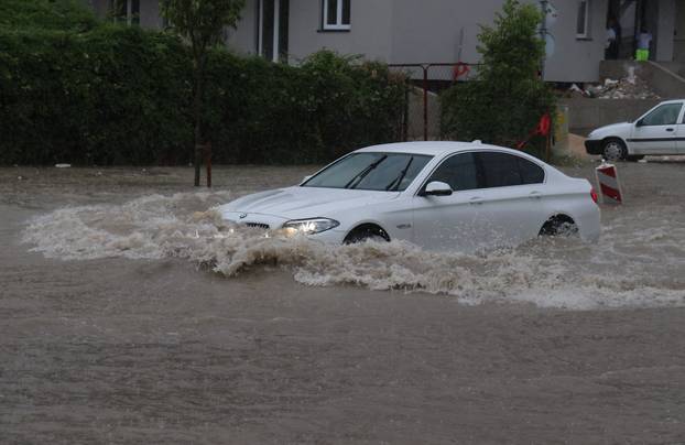 Split: Prometni kolaps zbog kiše