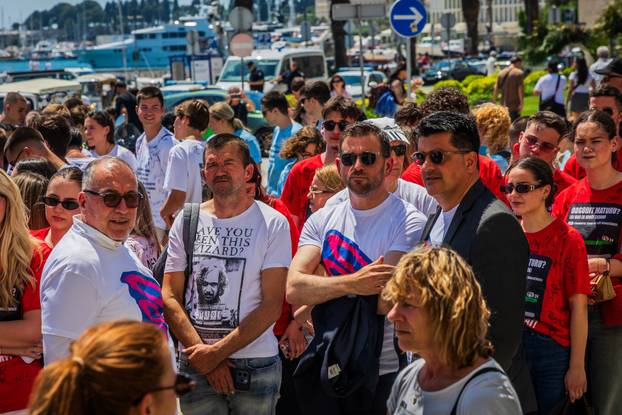 Split: Grad Split i gradonačelnik Šuta organizirali po prvi put okupljanje maturanata na Rivi