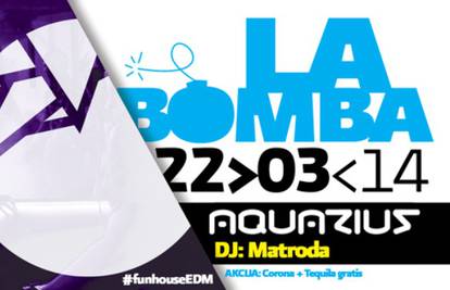 Funhouse: La Bomba ove subote u klubu Aquarius A2 