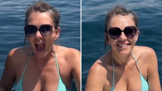 Liz Hurley je nekoć bila model za donje rublje, a s 58 i dalje oduševljava linijom u bikiniju