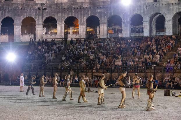 Borbe gladijatora u pulskoj Areni