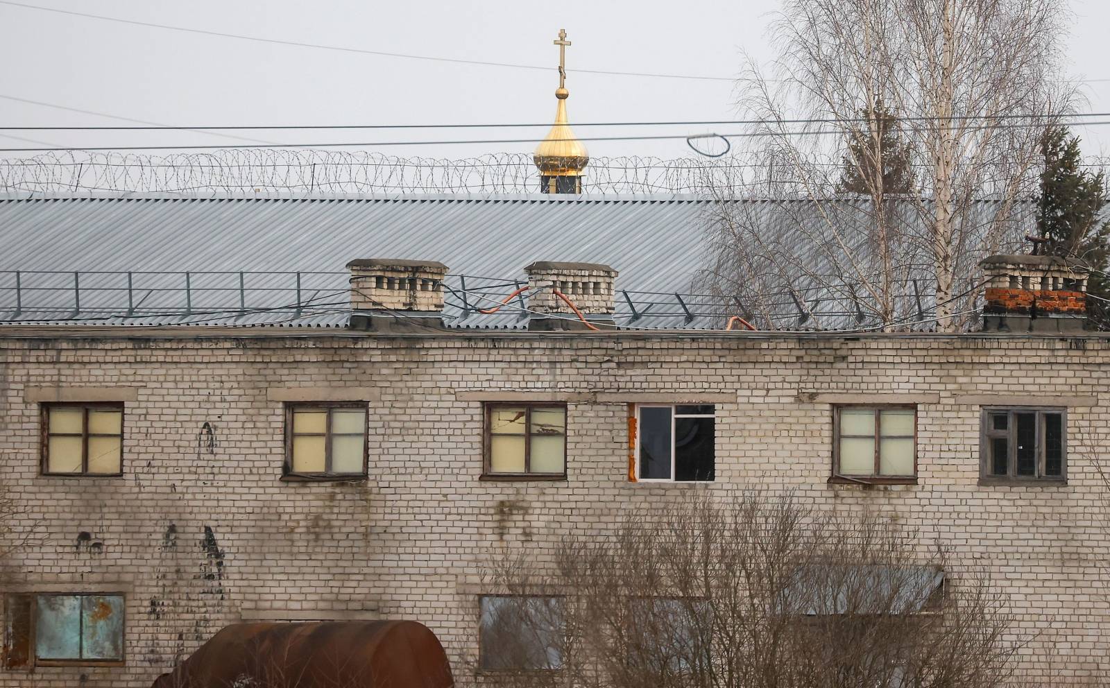 A view shows the IK-2 corrective penal colony in Pokrov