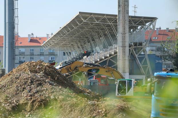 Bageri ušli na Kranjčevićevu, počela je rekonstrukcija legendarnog zagrebačkog stadiona