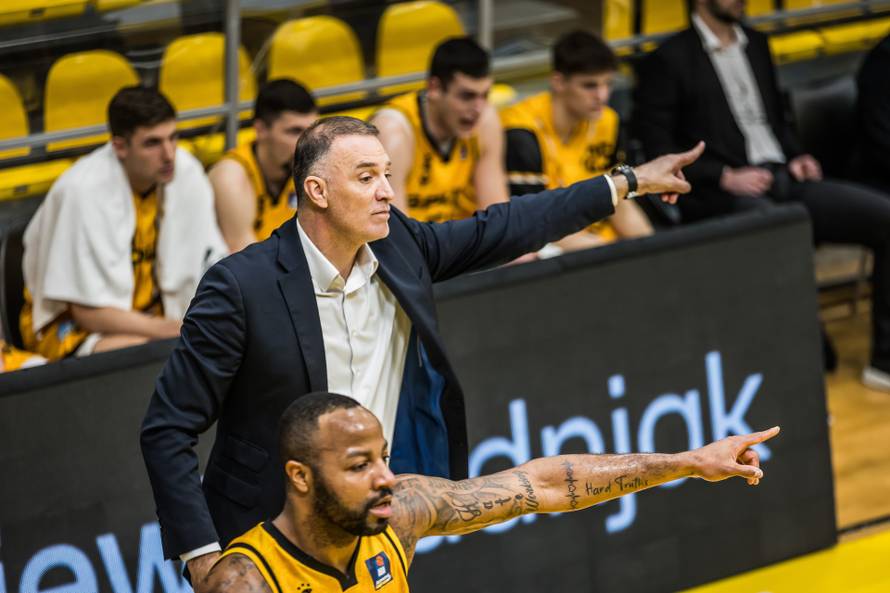 Split: Utakmica 21. kola košarkaške ABA lige Split - Borac