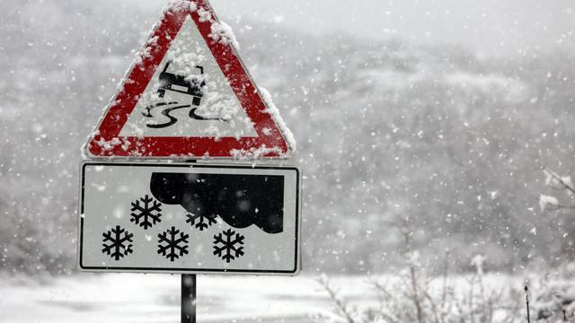Meteoalarm izdao upozorenje za snijeg, kišu i olujni vjetar
