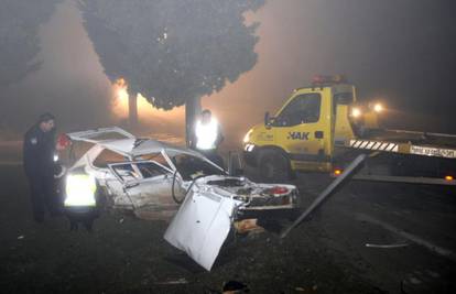 Dvoje poginulih u prometnoj nesreći na cesti D 66 u Istri