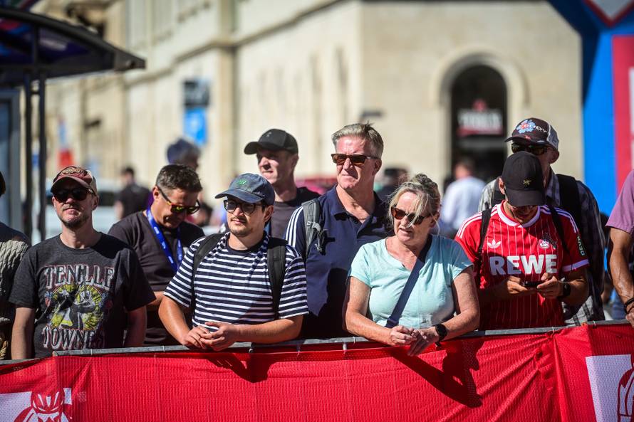 Split: Start biciklističke utrke CRO Race na splitskoj rivi