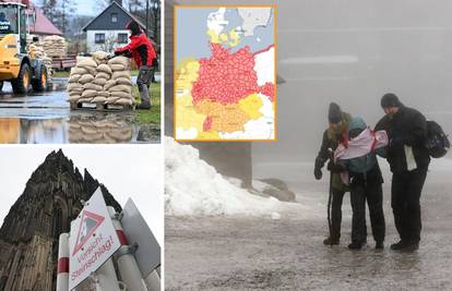 Njemačka se sprema za kaos: Pola zemlje u crvenom, stiže jaka oluja, moguć je i tornado