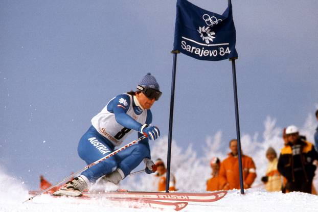 Austrian ski racer Hubert Strolz