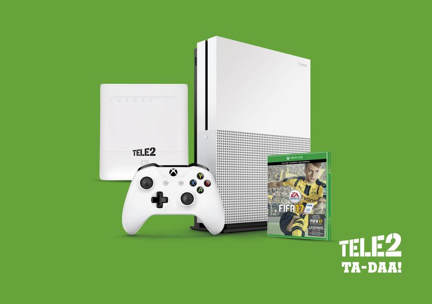 Gaming paket: Tele2 uz Fifu nudi pokućni internet i Xbox