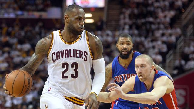 NBA: Playoffs-Detroit Pistons at Cleveland Cavaliers