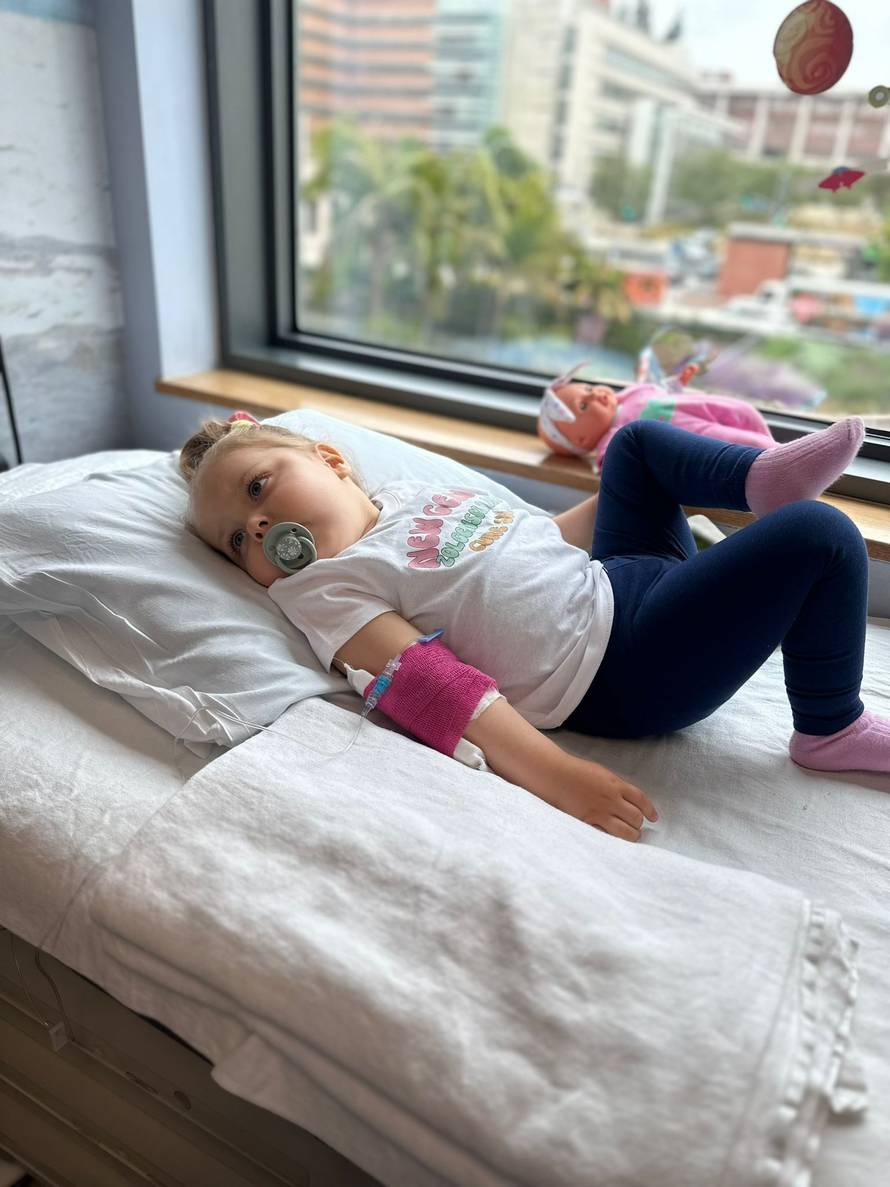 VIDEO Hrabra Lava (2) primila napokon lijek: 'Osjeća se dobro'