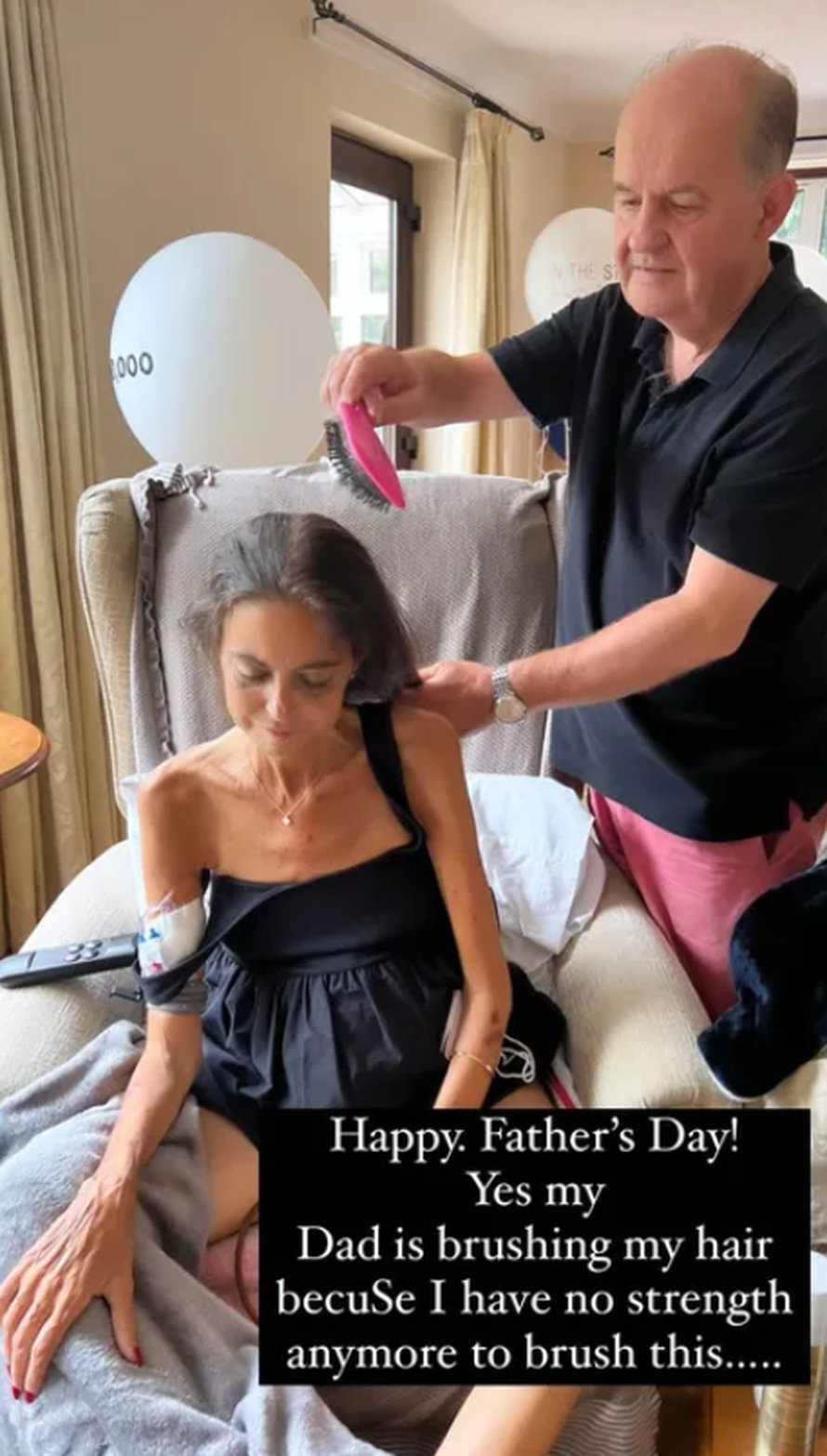 Poznata voditeljica objavila fotku s ocem i rastužila sve: 'Nemam više snage ni za to'