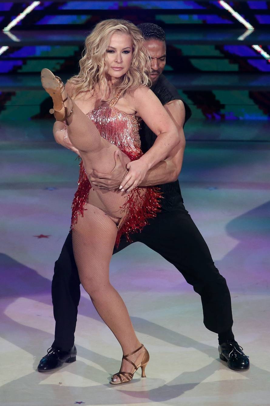 Anastacia appears as a guest on the show 'Dancing with the Stars' in Rome