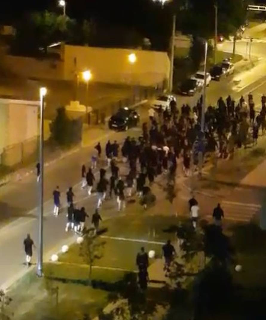 U Dubravi se potukli BBB-ovci i poljski navijači: Mlatili su se palicama, poharali terase kafića