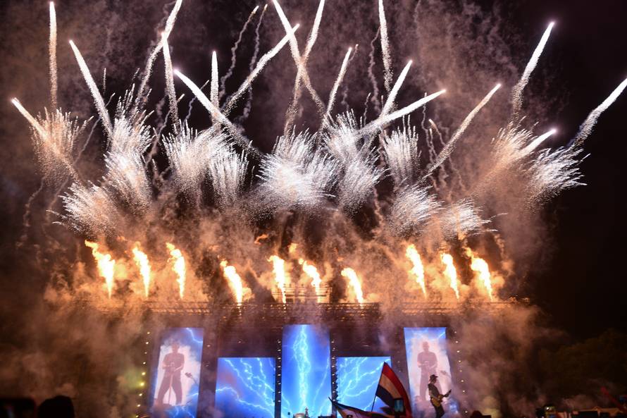 Veliki koncert Marka Perkovića Thompsona u Sinju