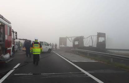 Stravična nesreća u Mađarskoj: Vozila gorjela, sedmero mrtvih