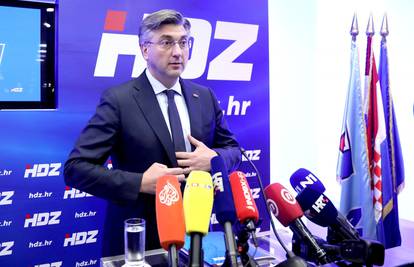 Plenković: Nakon izbora naći ćemo partnere kako bi došli do većine od 76 mandata