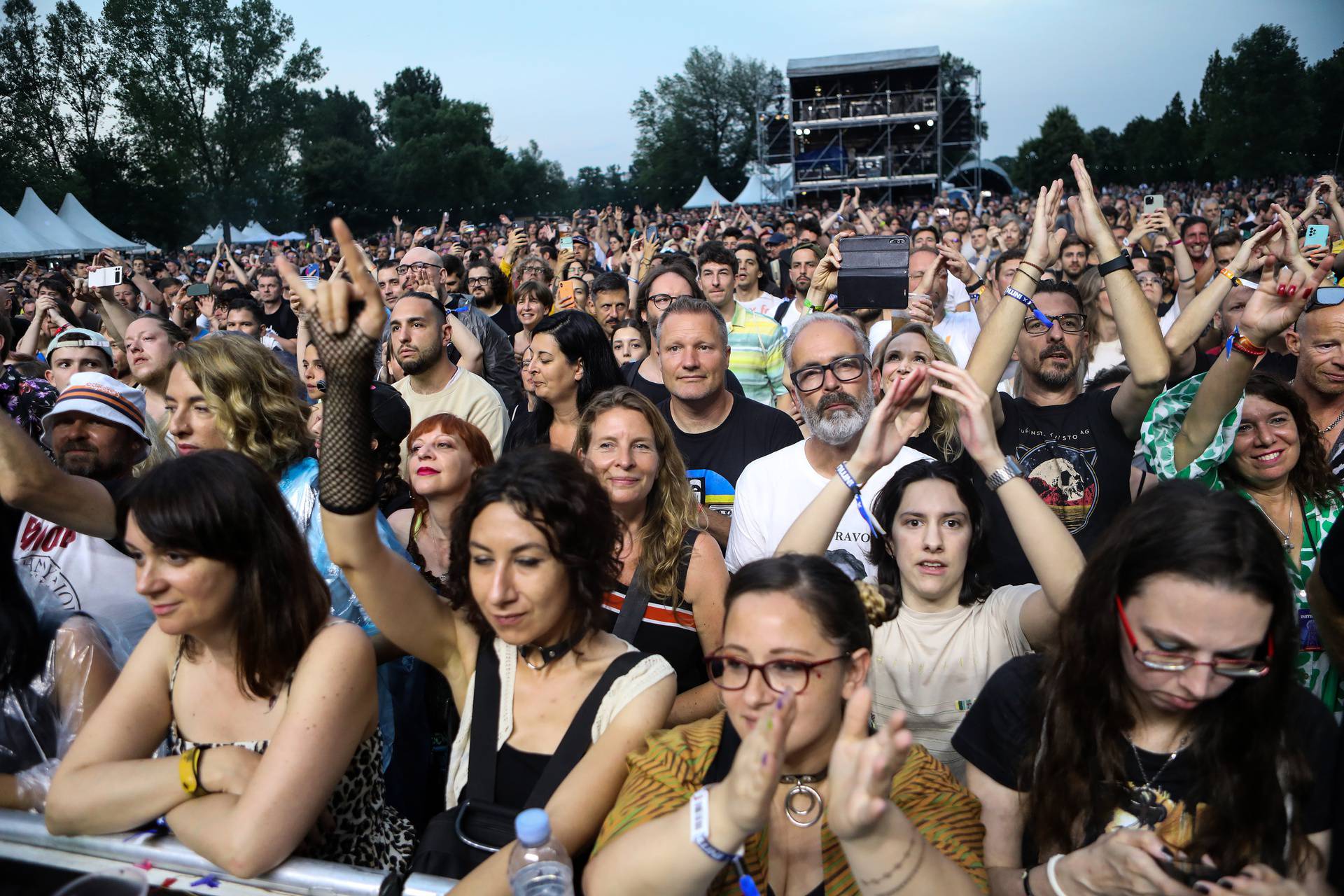 Zagreb Nastup White Lies na INmusic festivalu na Jarunu