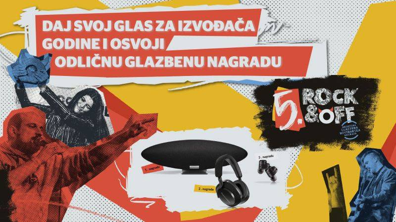 Fanovi rock glazbe za najboljeg izvođača u 2022. godini mogu glasovati do 1. veljače