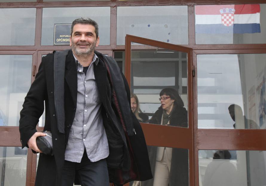 Split: Blaž Sliškovi? izlazi iz zgrade suda gdje vodi spor s Hajdukom