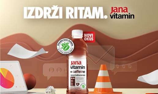 Svjetski trend i na hrvatskom tržištu: Jana vitamin s kofeinom - nova članica Jana obitelji