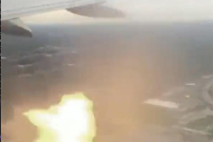 Nepoželjan pogled: Zapalio se avion odmah nakon što je poletio