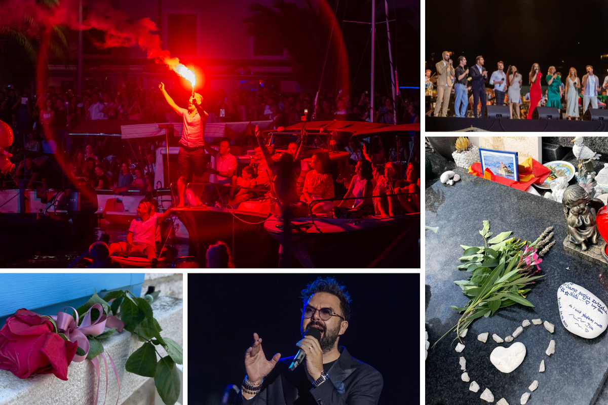 Oliver Dragojevi Baklje Pjesma I Ru e Na Prozoru U ast Oliveru Na 