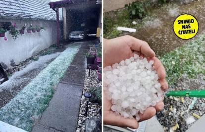 Olujno nevrijeme poharalo je đakovački kraj: 'Padala je jaka tuča, poplavljeni su kanali'