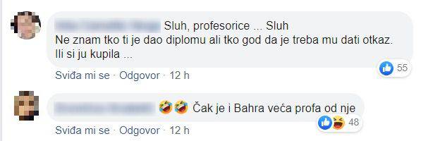 Gledatelji 'napali' profesoricu: Čujenje? Tko ti je dao diplomu?