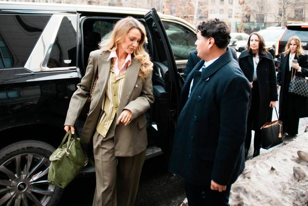 A pre-trial 'settlement conference' court case between actors Blake Lively and Justin Baldoni in New York