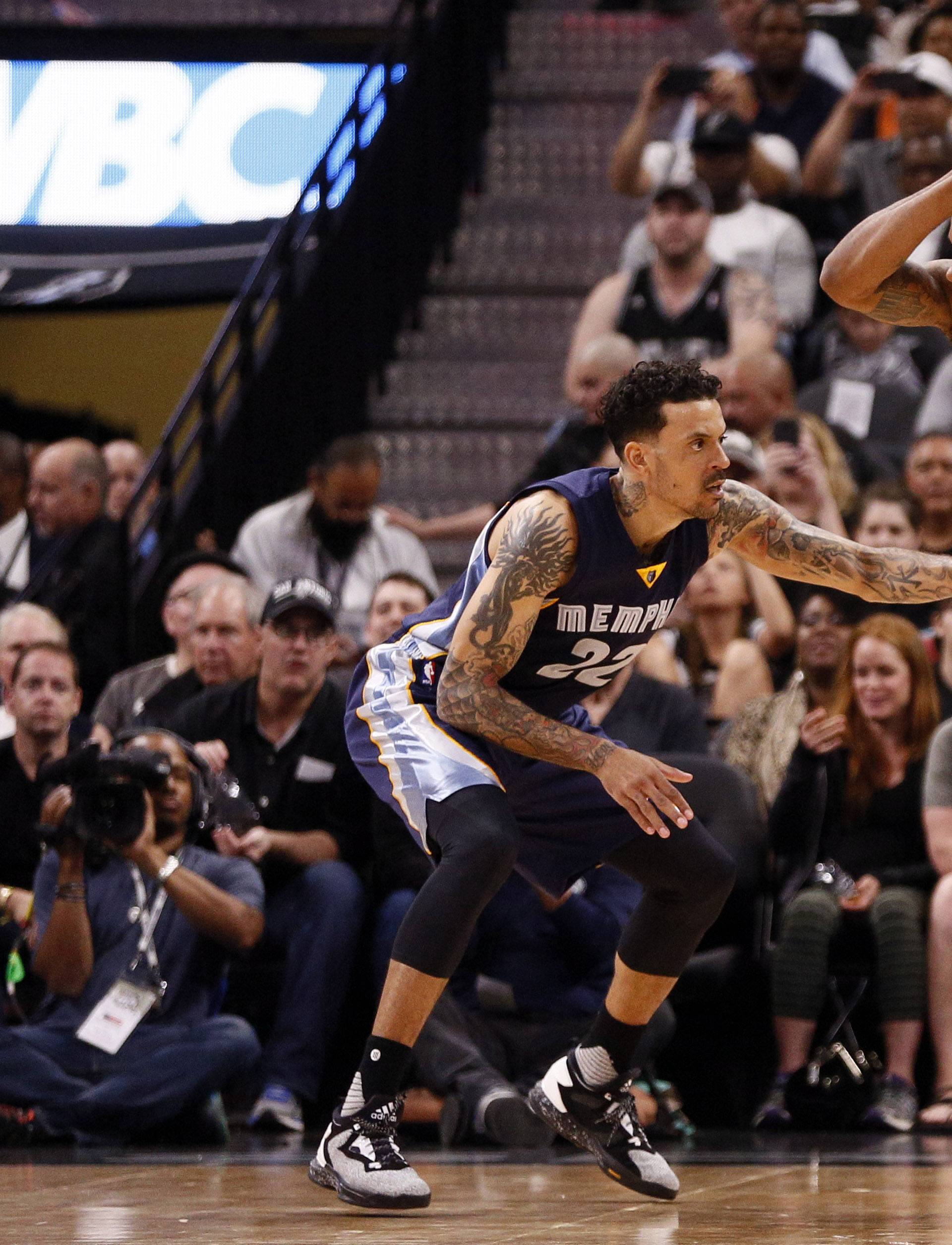 NBA: Playoffs-Memphis Grizzlies at San Antonio Spurs