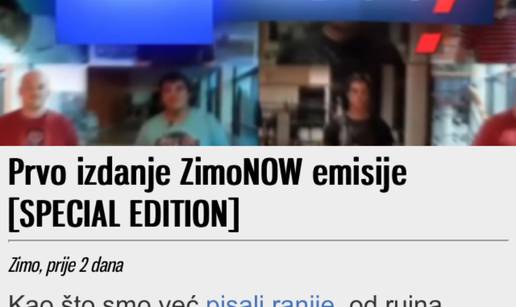 Zimo ima novi mobilni portal, pokrenuli i ZimoNow blic vijesti